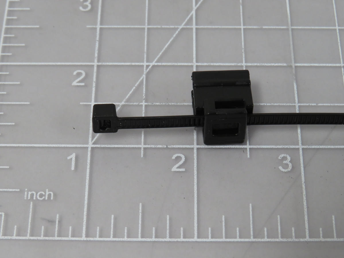 Lot of 6000 Hellermann Tyton 15600856 2Piece Cable Tie & Edge Clip 6.